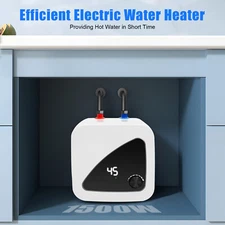 1500W 110V Electric Storage Tank Water Heater Kitchen Bathroom 30℃-65℃