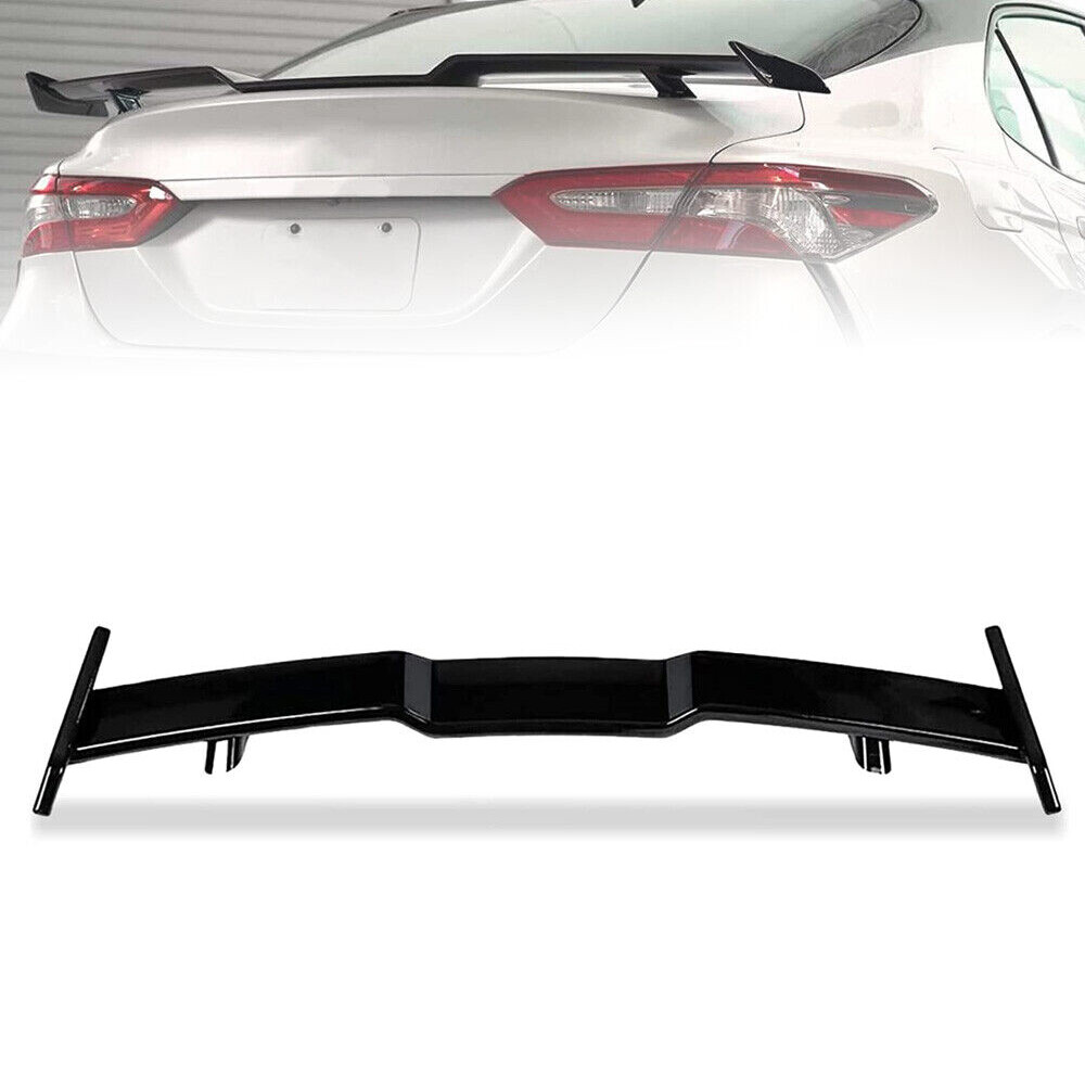 Gloss Black JDM TRD Highkick Trunk Spoiler for 2018-2023 Toyota Camry