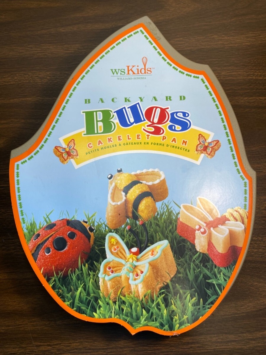 NEW Nordic Ware Backyard Bugs Lady Bugs Butterfly Dragonfly 15