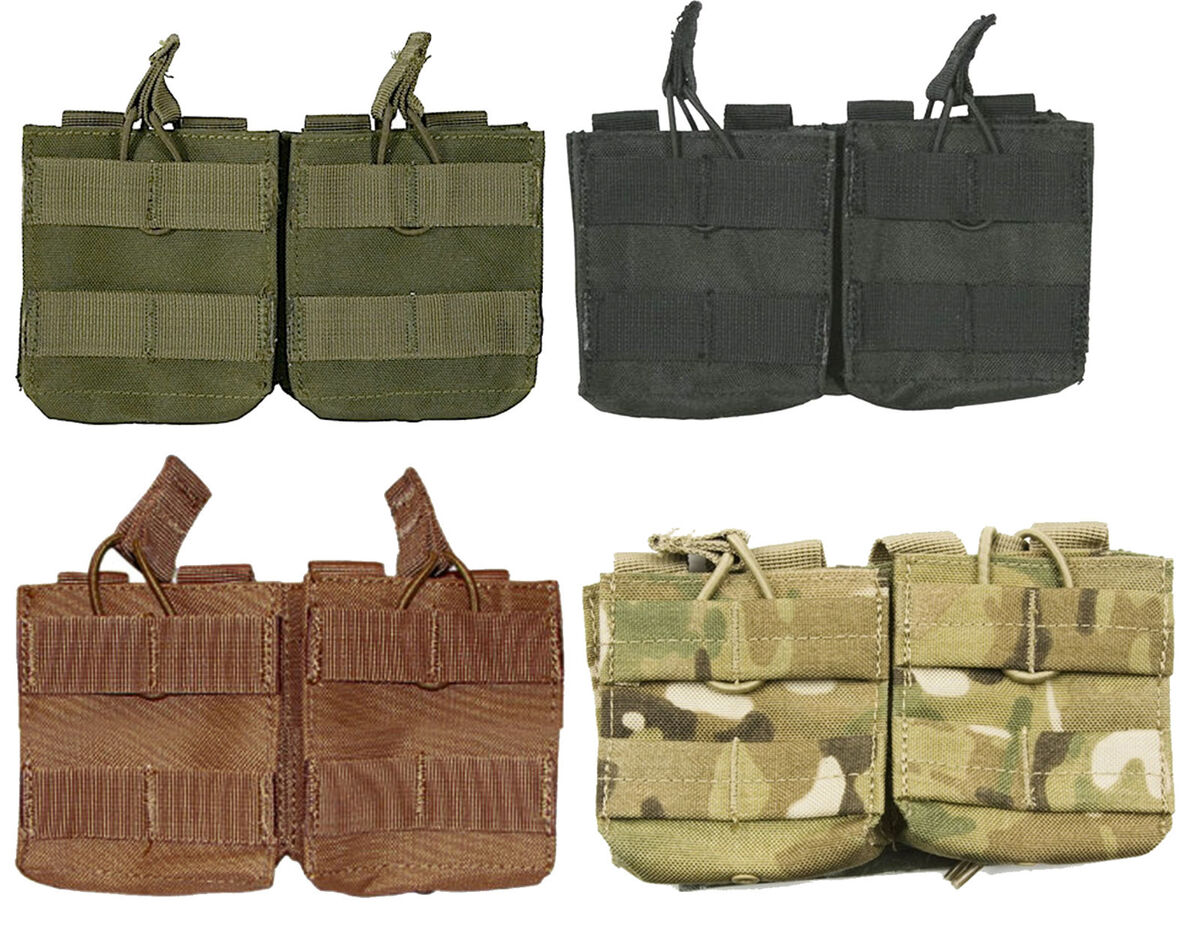 Condor MA24 Tactical Double 7.62 .308 Open Top Bungee Magazine MOLLE Pouch