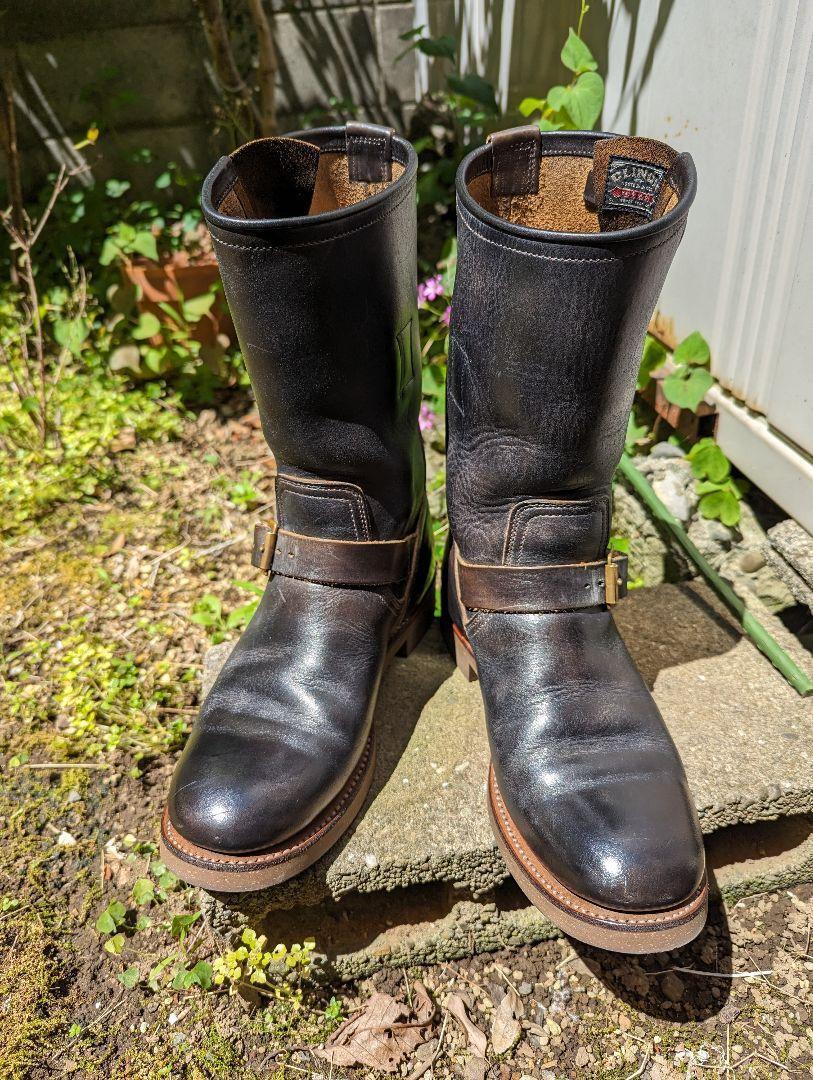 Vintage Custom BRASS Engineer Boots US7 with Box - CLINCH | eBay Vintage Custom BRASS Engineer Boots US7 with Box - CLINCH | eBay