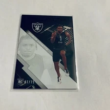 F83906  2020 Panini Black Silver #170 Damon Arnette /75