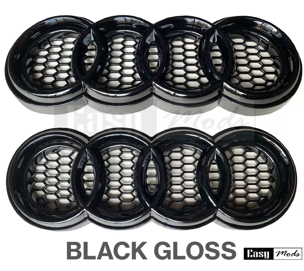 Audi honeycomb badge holder deals