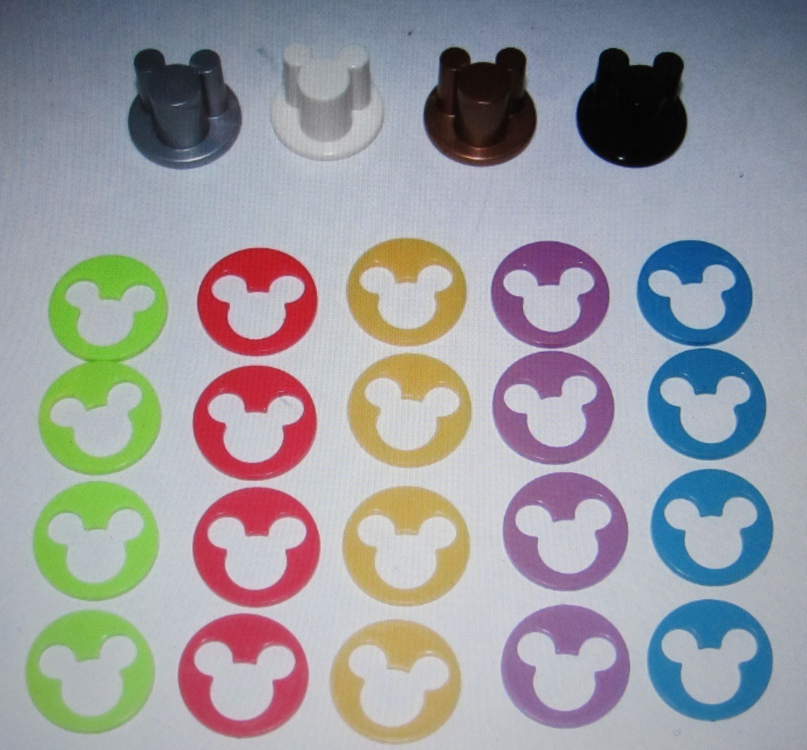 Wonderful World of Disney Trivia Tokens Holders Movers Repla