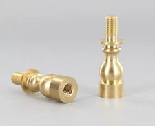 1" SOLID BRASS LAMP SHADE RISER LAMP PART NEW 55049J