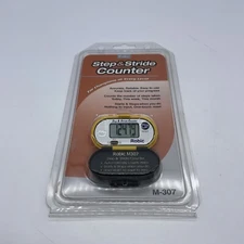 Robic M307 Step & Stride Counter New With Free Shipping