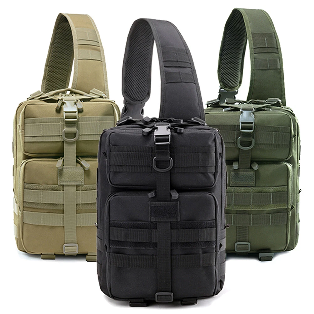 15L Backpack Molle Tactical Sling Chest Pack Shoulder Bag Outdoor Hiking Travel
Opens in a new windo
