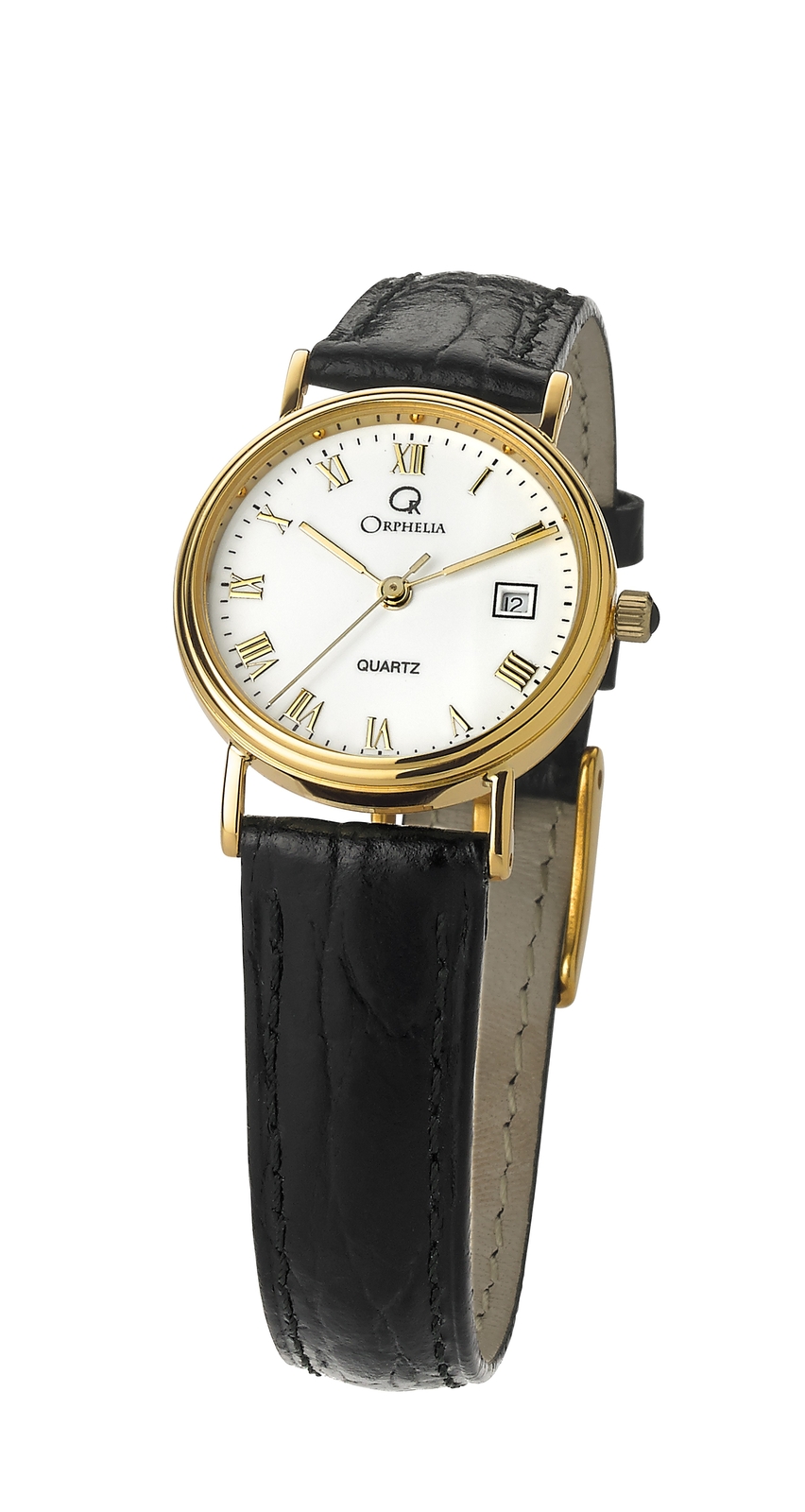 NUOVA Orologio Orphelia Gold Watches Donne Nero  MON-7083