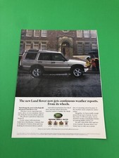 1994 1995 1996 1997 1998 LAND ROVER DISCOVERY ORIGINAL PRINT AD ADVERTISEMENT B1
