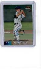 2020 Stadium Club Chrome Orange Auto Josh Staumont Rookie Auto 22/25 Kansas City