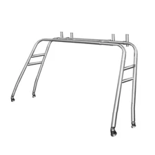 Dolphin 54in Height Fishing Tower Universal Radar Arch Anodized 4 Rod Holders