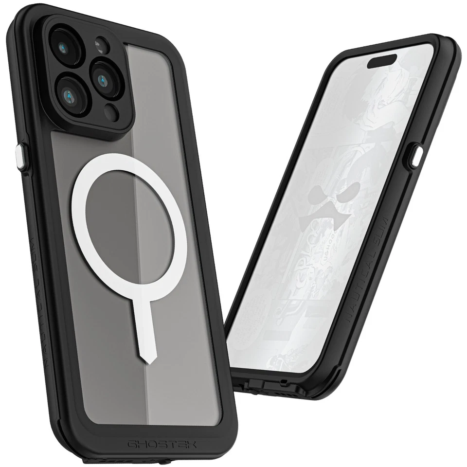 Ghostek Nautical Slim Waterproof Case Designed for iPhone 15 / Plus / Pro / Max - Image 3 of 4