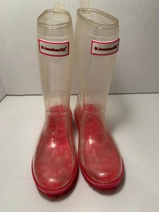 american girl clear boots