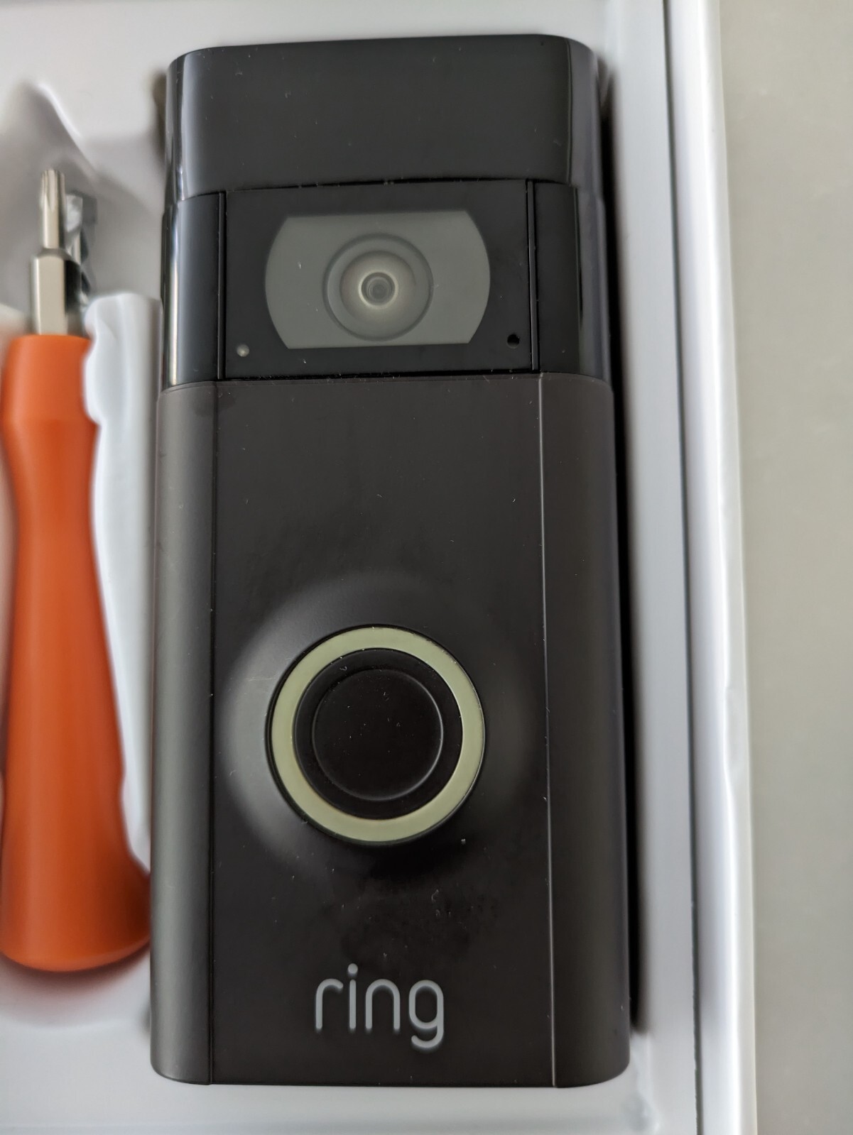 Ring Doorbell 2nd Gen Bronze with Chime and Battery eBay