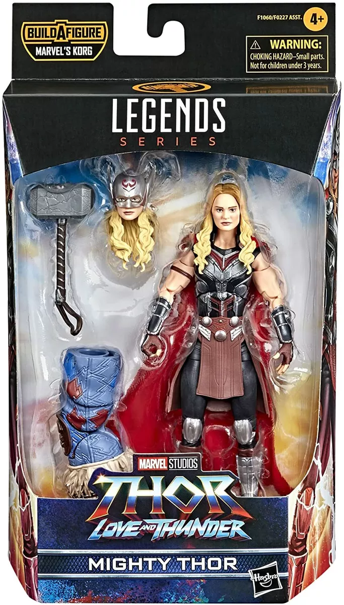  Marvel Legends Series Thor: Love and Thunder Thor Action Figure  6-inch Collectible Toy, 3 Accessories : Toys & Games