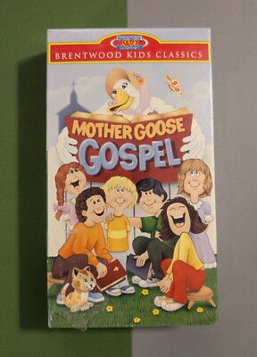 Mother Goose Gospel (1989 VHS) 80's Brentwood Kids Live Action Praise Sing-Along