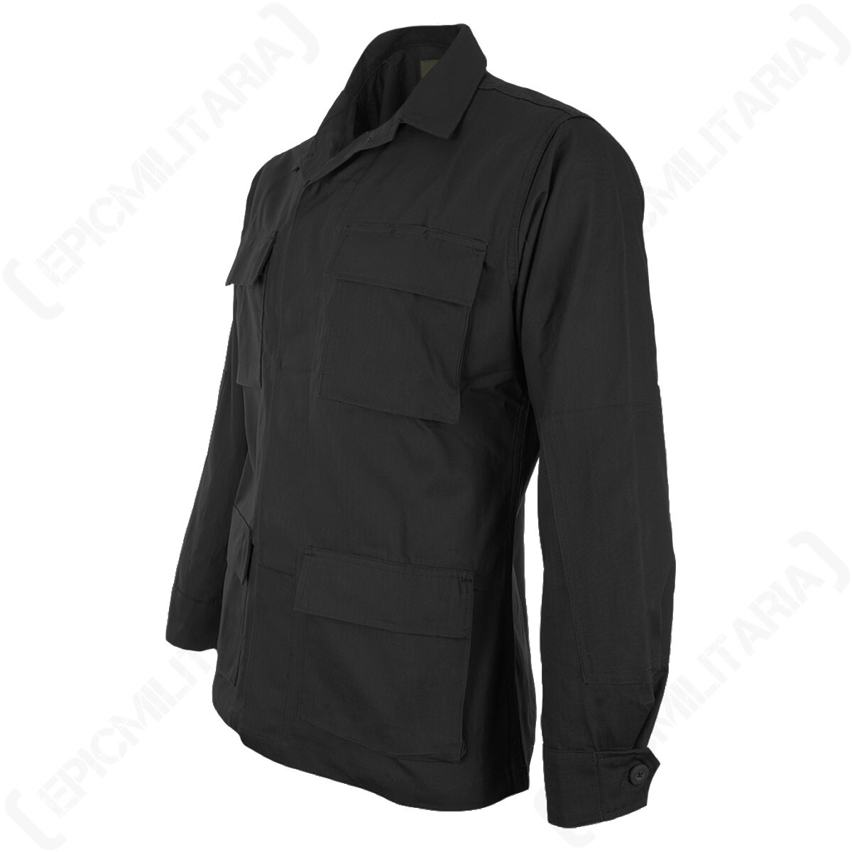 US Style Ripstop Field Jacket Coat - Black - New - All Sizes | eBay UK