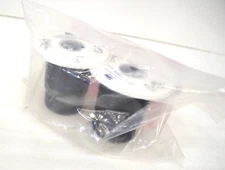 Lot of 2 Alpha Wire 1555 18 AWG  Cable 0.16 (0.41mm) PVC INS 1000V 100FT Black