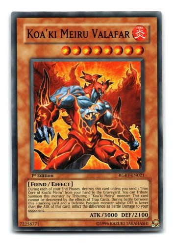 Yugioh Card 
