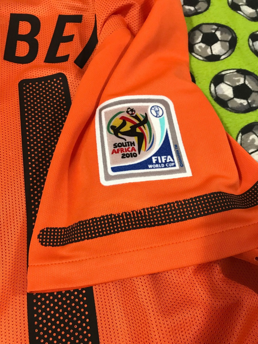 AUTHENTIC Nike Netherlands Soccer Jersey World Cup Final 2010