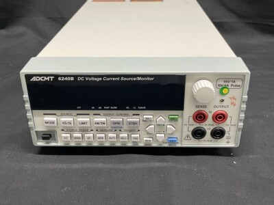 ADCMT 6240B DC Voltage Current Source/Monitor USB Used JPN | eBay