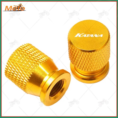 Motorcycle Wheel Tire Valve Cap Cover For SUZUKI Katana 750 650 600 1000 1100 - Picture 2 of 2