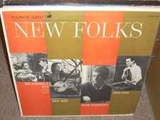 GREENBRIAR BOYS / HEDY WEST / JACKIE WASHINGTON / DAVID GUDE new folks ( folk )