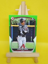 2023 1st Bowman Neon Green Christian Cerda #BP-56 061/399 Arizona Diamondbacks