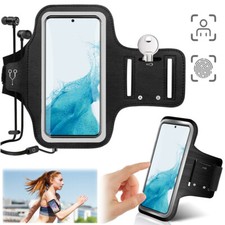 Running Armband Phone Holder for Phone Size 5.5"-7" Black/Arm Size 8.6"-15.7"