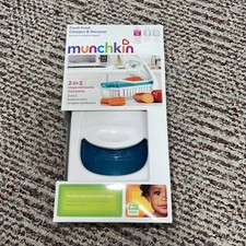 New Munchkin Fresh Food Chopper  Steamer Discontinued by Manufacturer Free S H