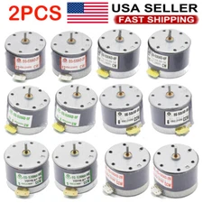 2PC 530 Motor DC 6V 9V 12V 2400RPM-EG-530AD-2B/2F Micro-motor CW/CCW  DIY Parts