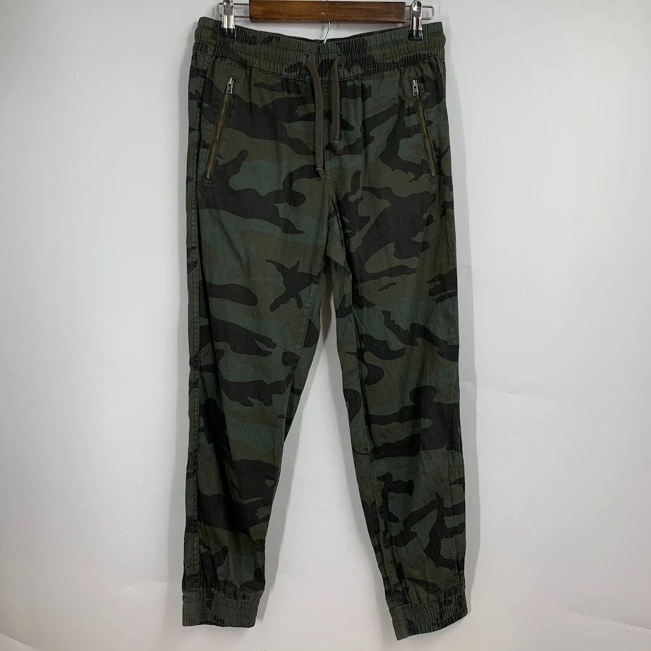 tna alix elastic waist front zippered pockets joggers