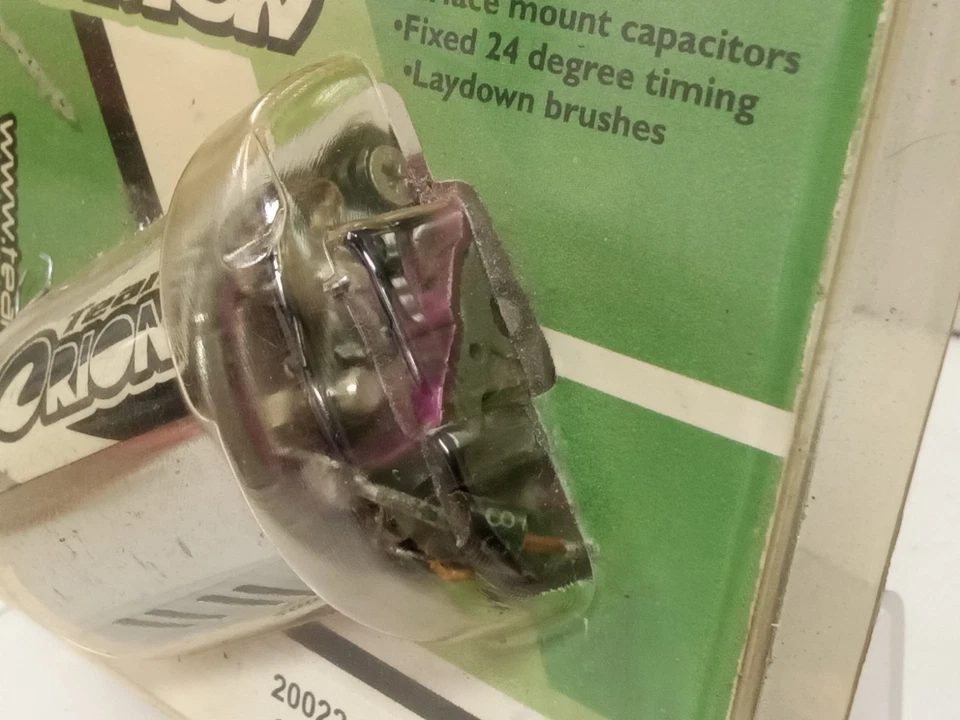 Vintage Team Orion Element 19-Turn Chrome R/C Car Motor | NEW - Image 2 of 4