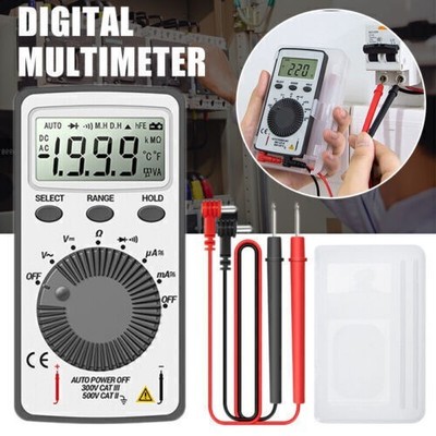 LCD-Taschen-Digitalmultimeter Hintergrundbeleuchtung AC/DC Automatisches