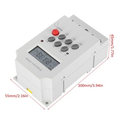 (AC 220V) KG316T-II 30A Digitaler Timer Schalter Programmierbarer Elektroni CU
