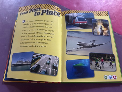 LeapFrog Tag Pen + LeapReader book — LET’S EXPLORE THINGS THAT GO! - Picture 3 of 9