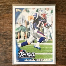 Topps 2010 Julian Edelman #325 New England Patriots Football Base Set Card