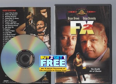 FX2 - The Deadly Art of Illusion (DVD, 2000) Bryan Brown Disc & Cover Art Only