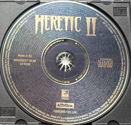 HERETIC II 2 Video Game PC CD ROM Windows 95 98 Vintage VGC LOOK!! - Image 3 of 3