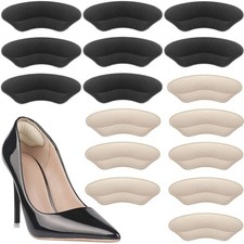 Heel Grips Inserts for Loose Shoes, Self-Adhesive Heel Cushion Pads for Shoes...