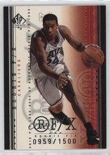 1999-00 SP Authentic Rookie F/X 959/1500 Andre Miller #98 gb9