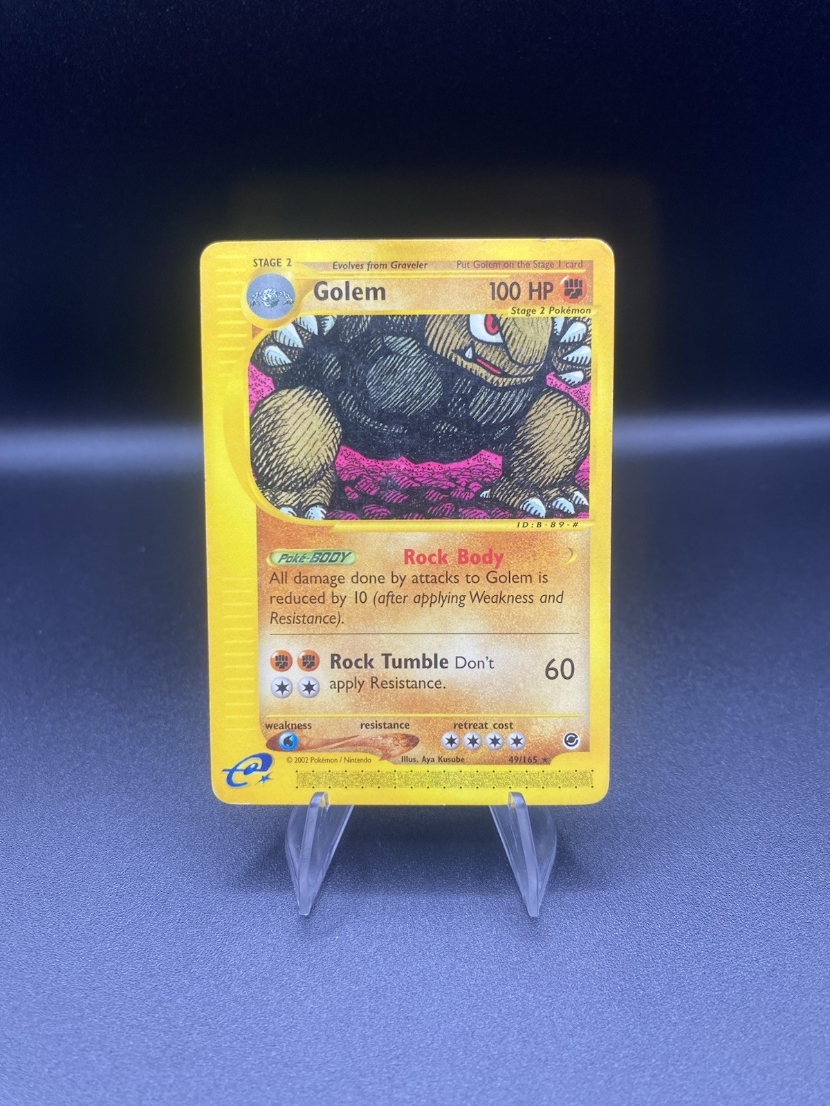 Pokemon Card - Golem Expedition 49/165 Rare