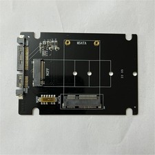 2 IN 1 MSATA to SATA NGFF M.2 To SATA3 Converter Adapter Card SSD Disk For PC