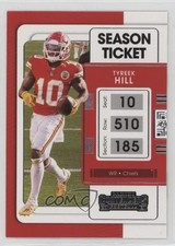 2021 Panini Contenders Tyreek Hill #48 1k9e