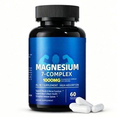 2-Pack Magnesium 7 Complex   Advanced Magnesium Blend for Daily Wellness-120 Cap