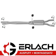 Mittelschalldämpfer für Audi A6 3.0 Quattro Auspuff 8268