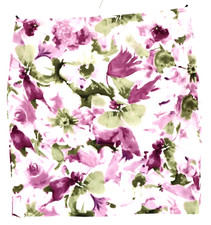 JONES WEAR Women's Stretch Cotton Career Straight Pencil Skirt Floral Size 16