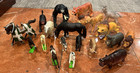 BRITAINS SCHLEICH HORSE 69 GERMAN TIMBER WOLF GREENBRIER LION NEW-RAY COW LOT 20