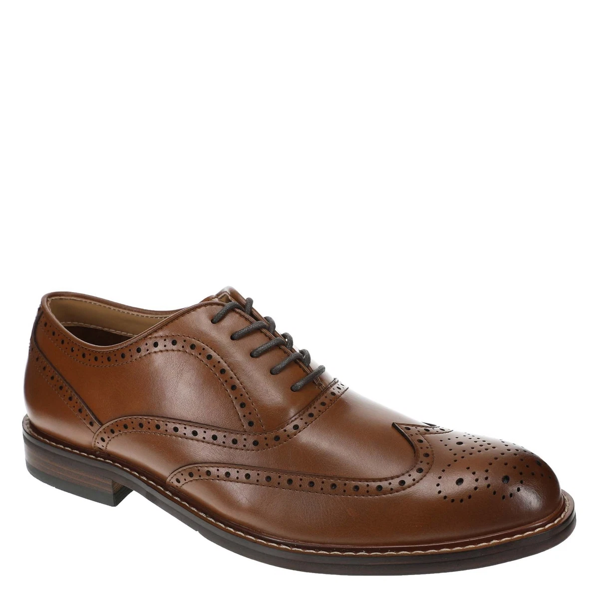 Scarpe Kenneth Cole Oxford Uomo – Modello Heath, Pelle Luxe Con Punta Squadrata E Soletta Rimovibile