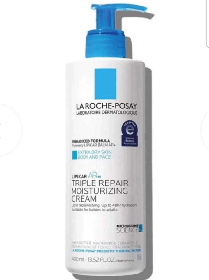 Crema hidratante para piel La Roche Posay Lipikar Baume (AP+M), 400 ml CADUCIDAD 05/2027 Foto 2 de 4